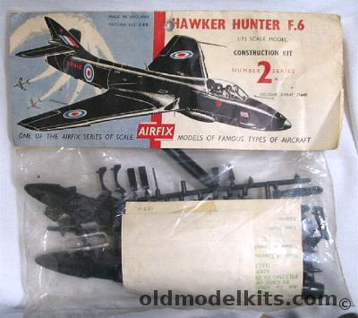 Airfix 1/72 Hawker Hunter F6 Bagged Type 2 Logo plastic model kit